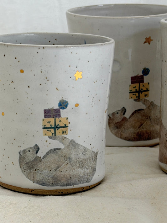 Christmas Bear Mug - SECONDS