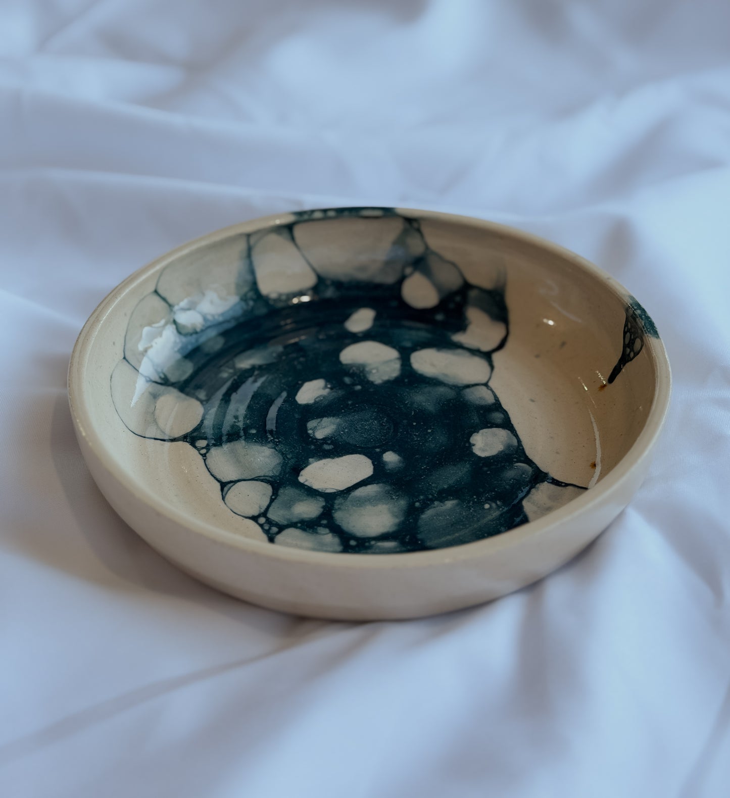 Blue Bubble Nibble Bowl