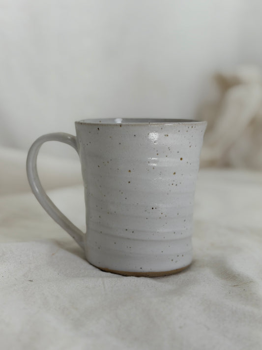 White Speckle Mug - SECONDS
