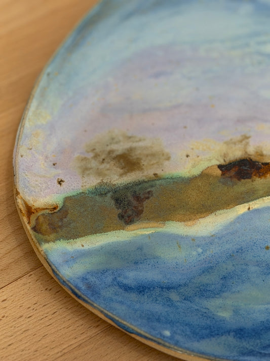 Organic Landscape Plate - SAMPLE