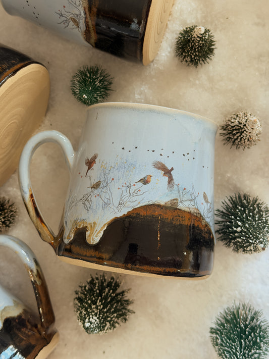 Winter Hedgerow Birds