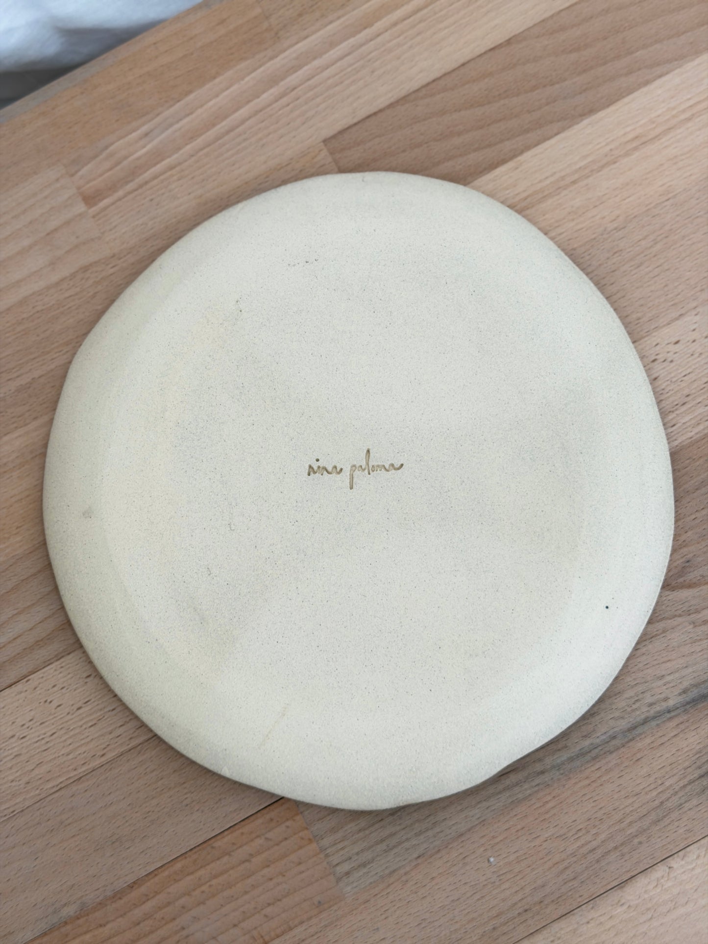 Organic Landscape Plate - SAMPLE
