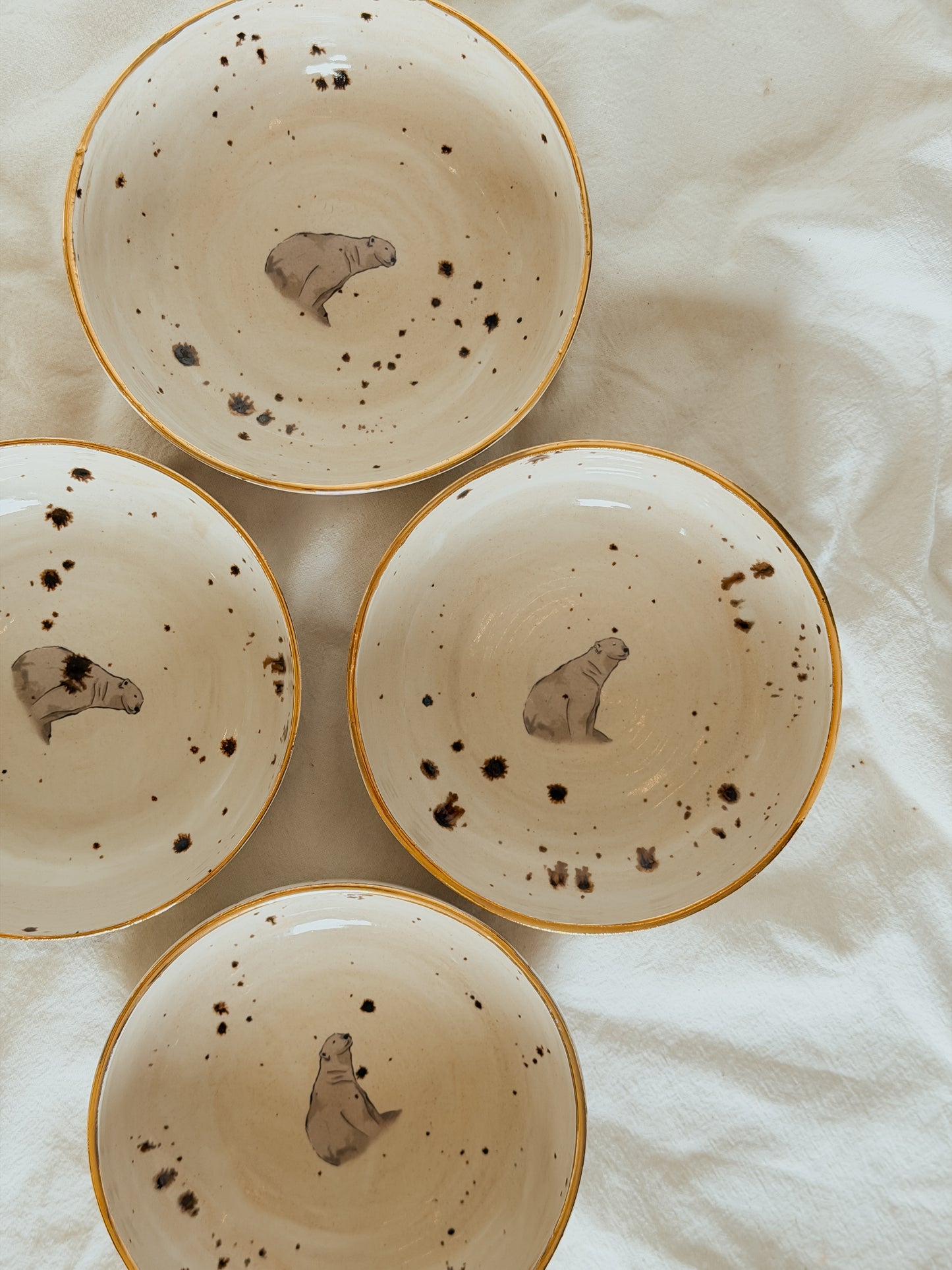 Polar Bear Nibble Bowl