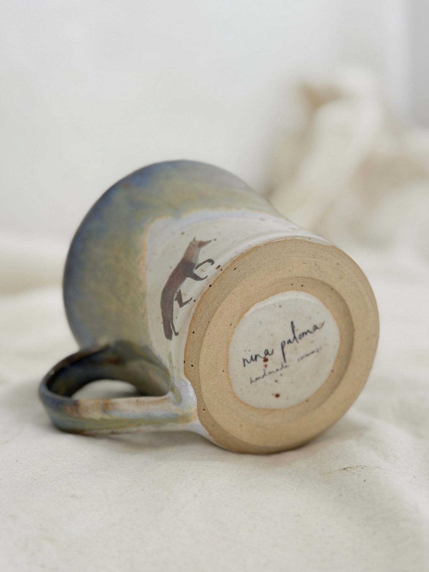 Winter Fox Mug - SAMPLE