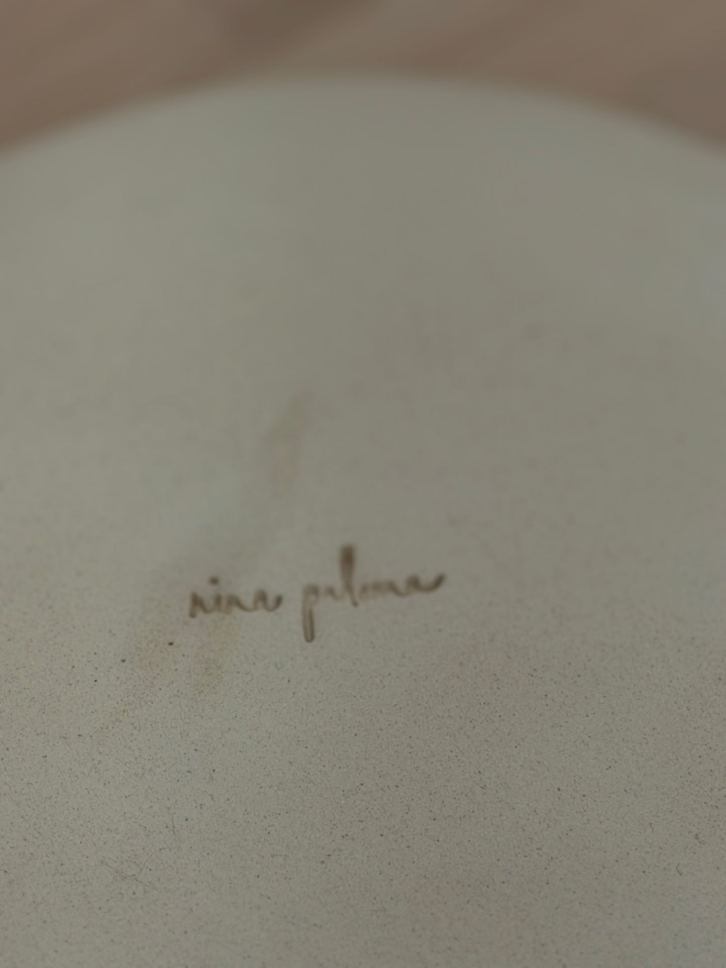 Organic Plate - SECONDS