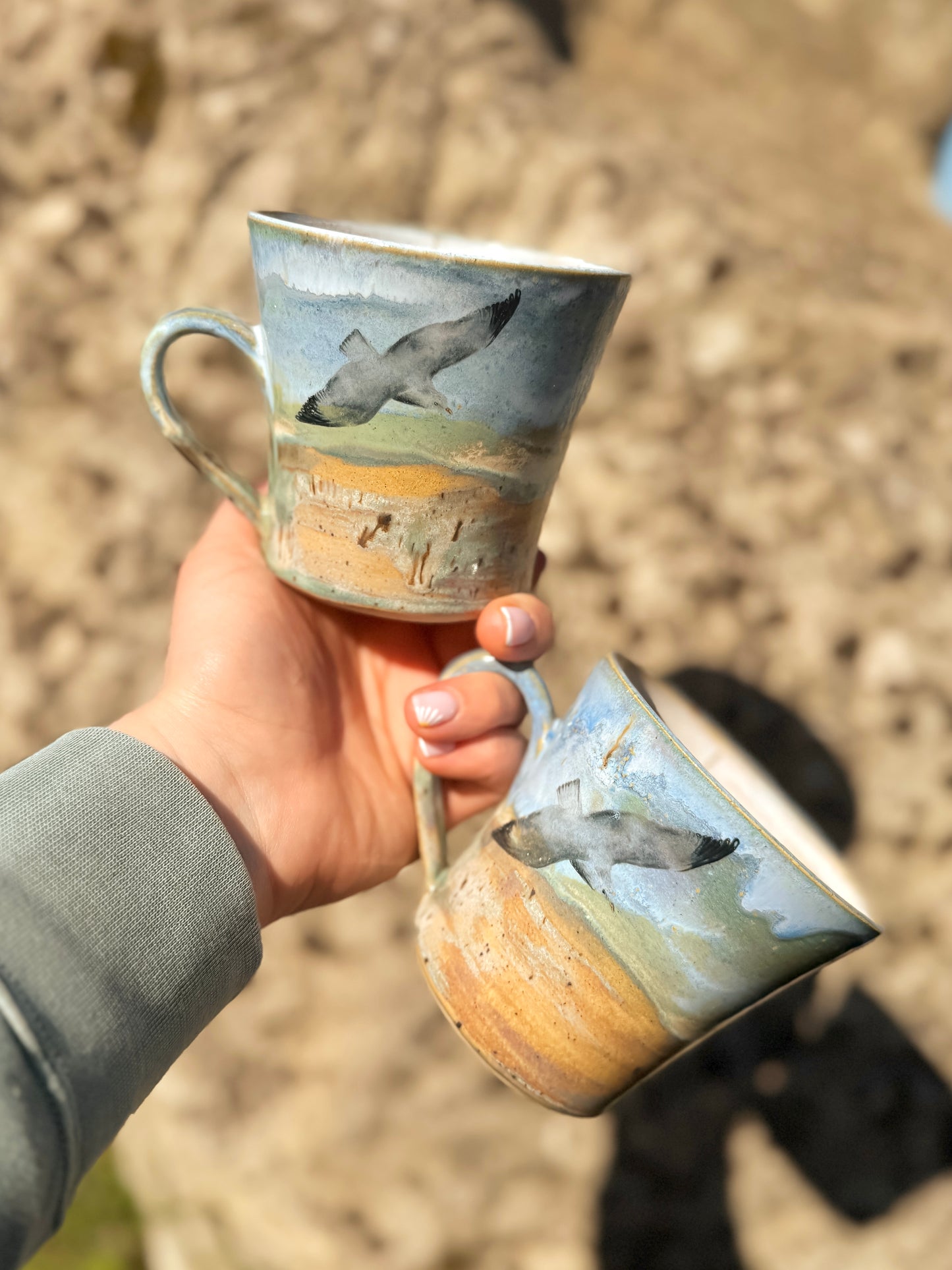 Seagull Beach Mug