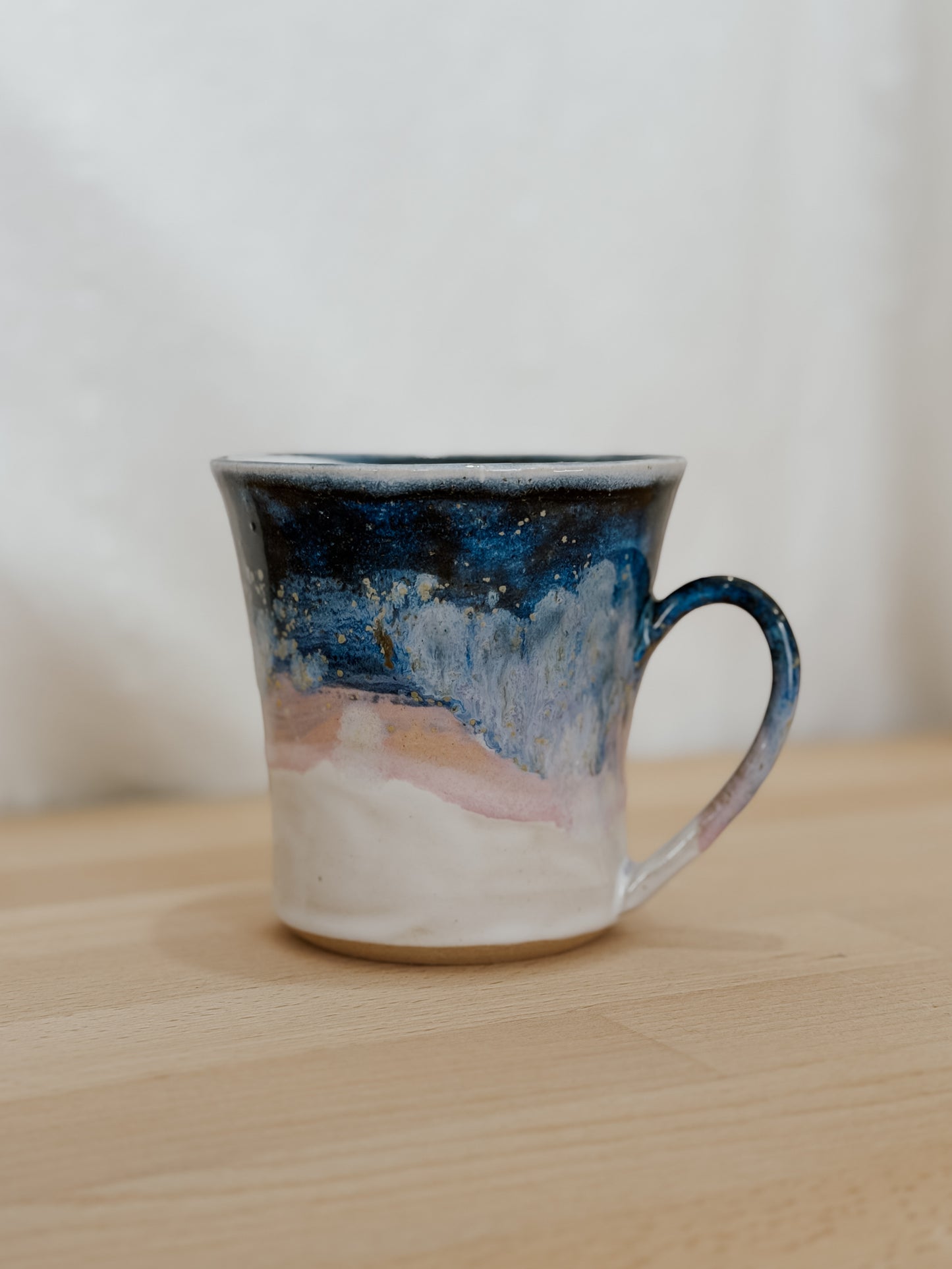 Illustrated Winter Landscape Mug