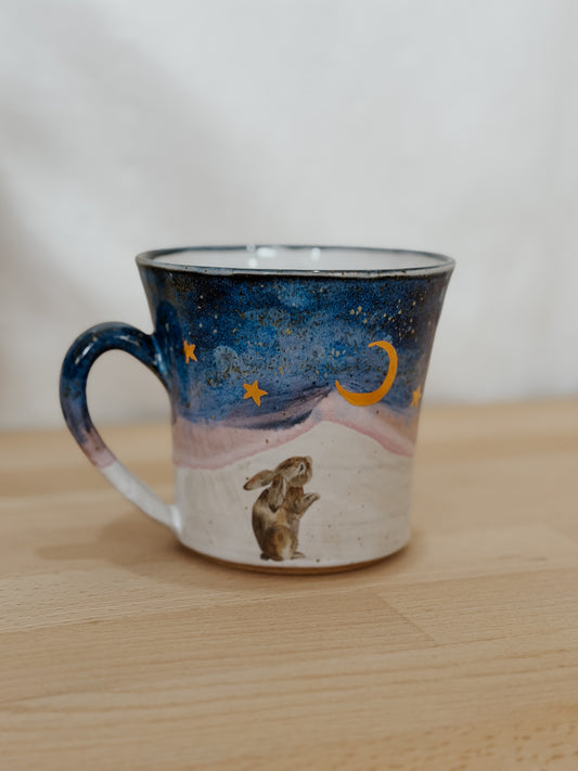 Illustrated Winter Landscape Mug