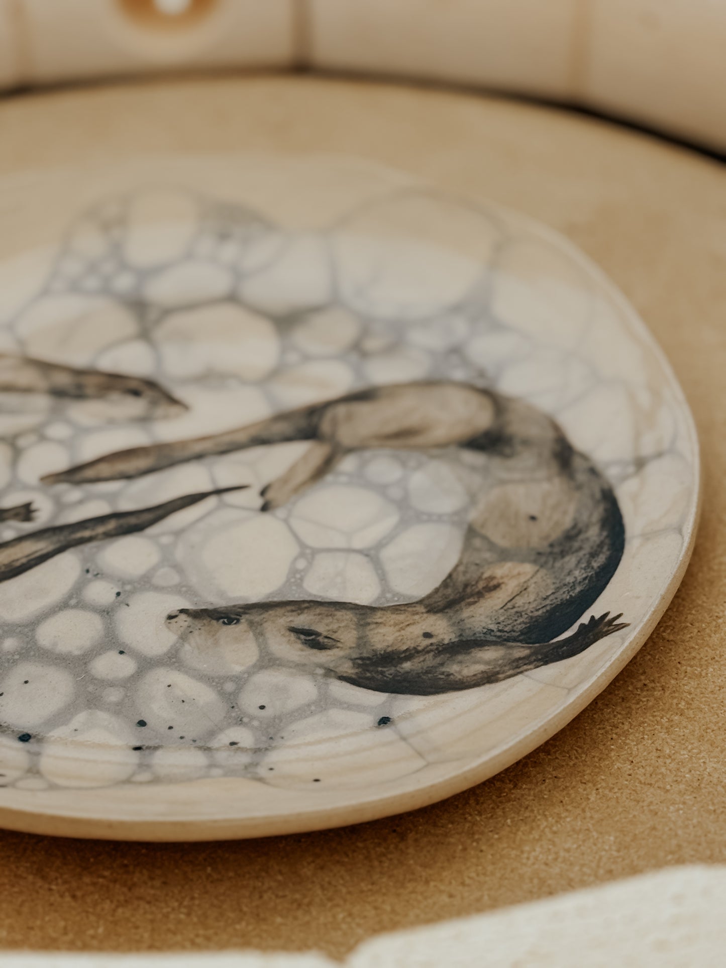 Otter Serving Plate