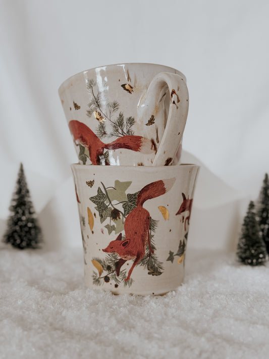 Leaping Fox Mug