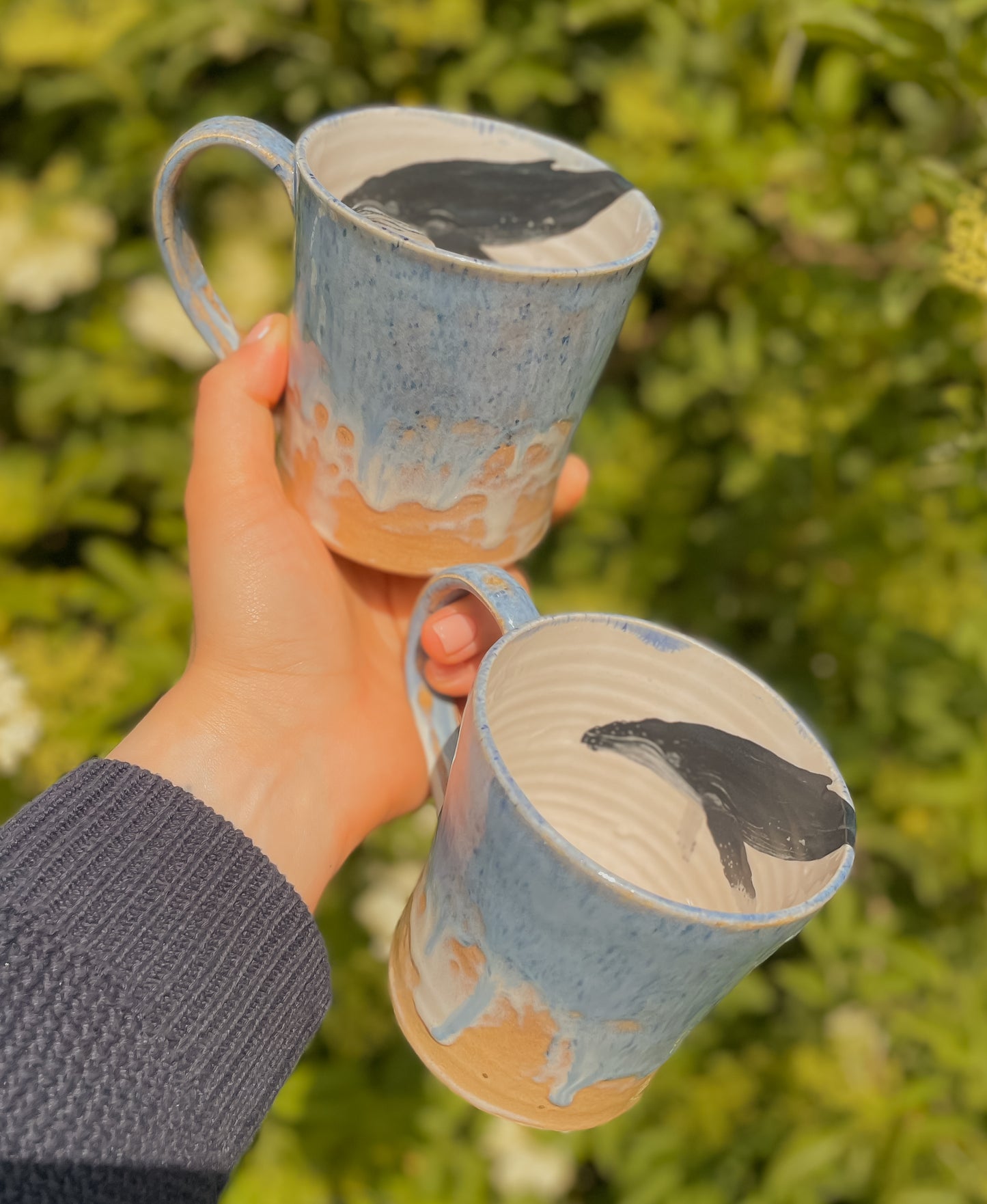 Seashore Whale Mug