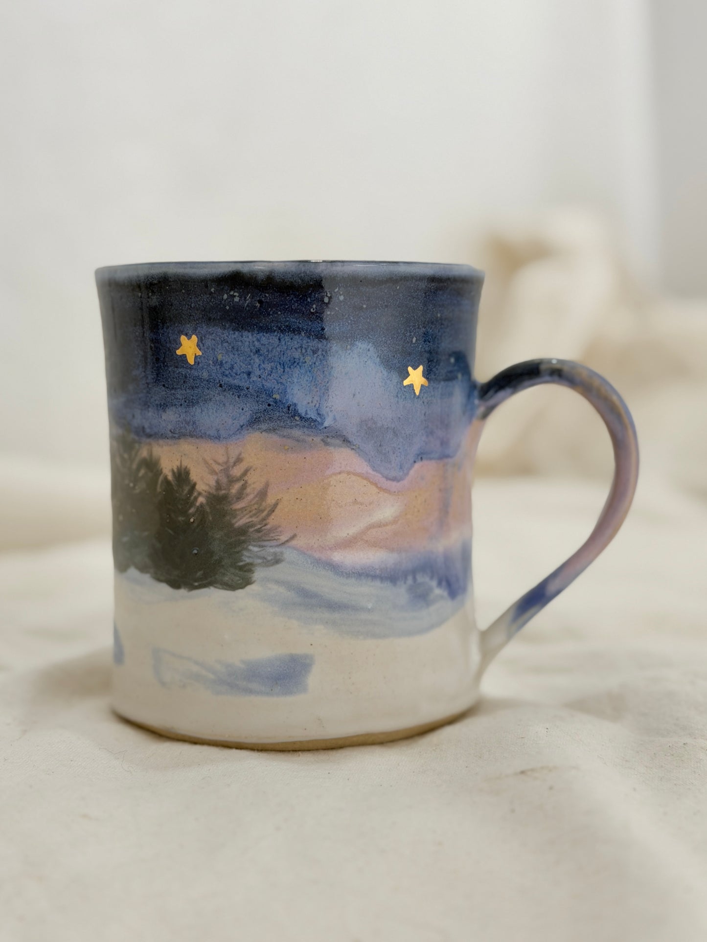 Winter Reindeer Mug - SAMPLE
