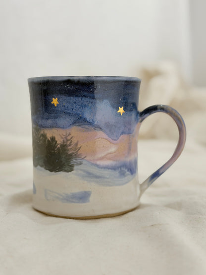 Winter Reindeer Mug - SAMPLE