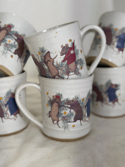Dancing Mice Mug - SECONDS