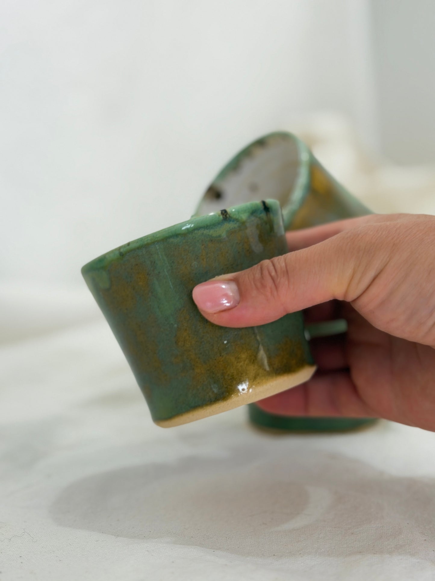 Green Espresso Cup - SAMPLE