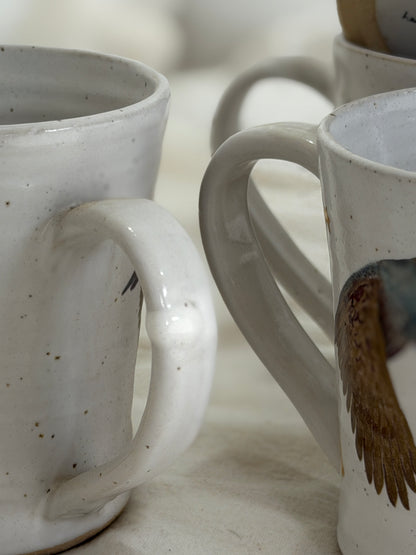 Winter Bird Mug - SECONDS