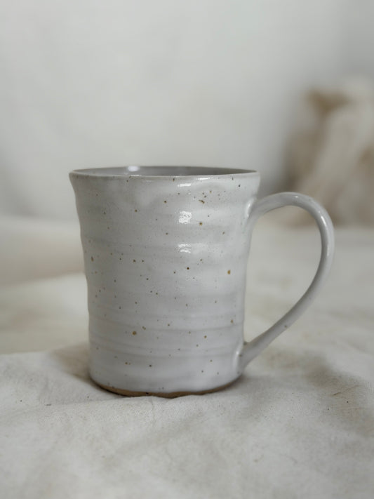 White Speckle Mug - SECONDS