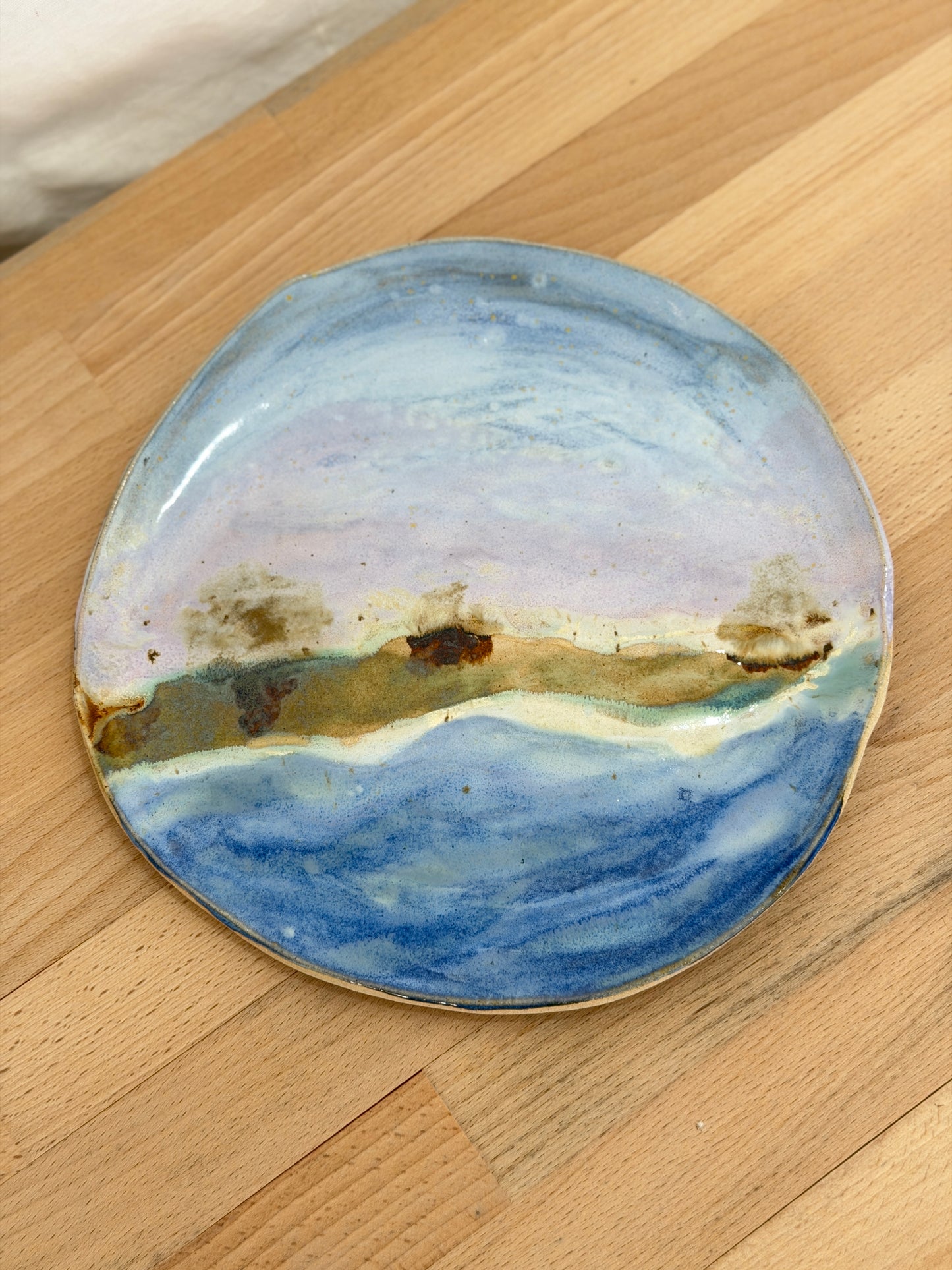 Organic Landscape Plate - SAMPLE