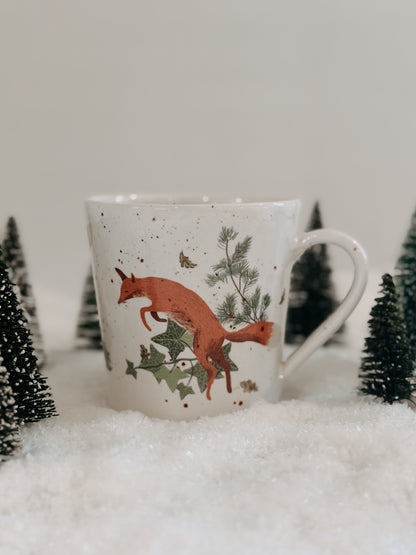 Leaping Fox Mug