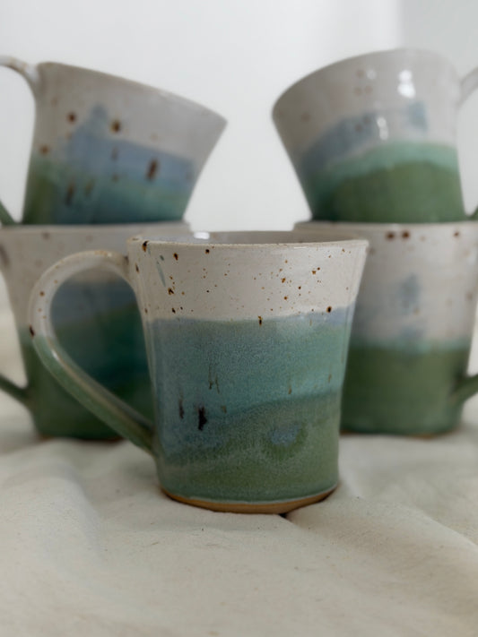 Country Green Mug - SECONDS