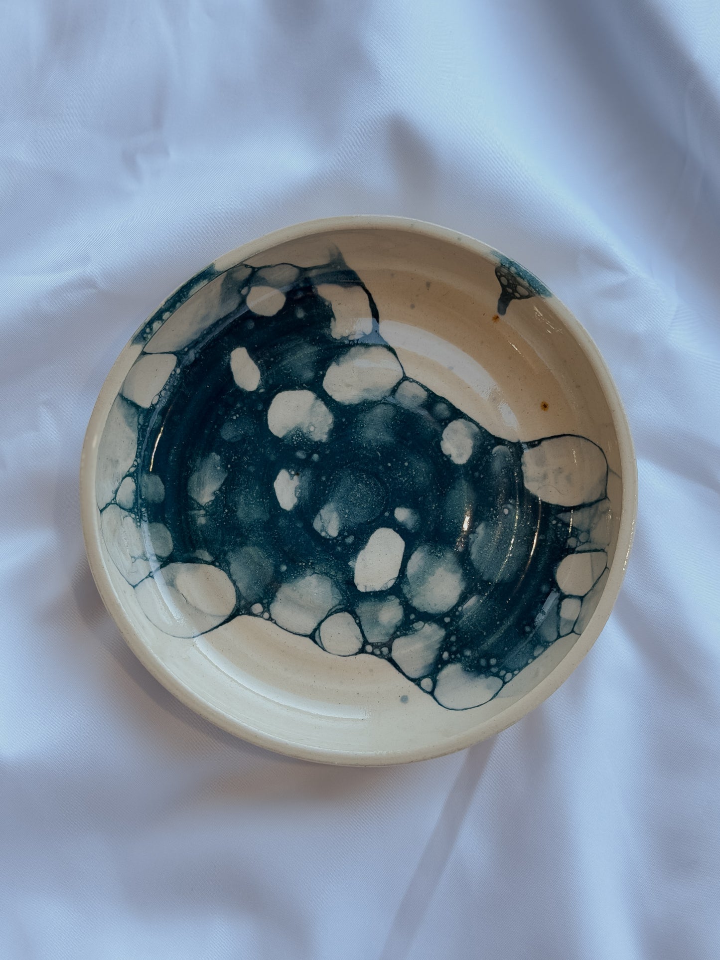 Blue Bubble Nibble Bowl