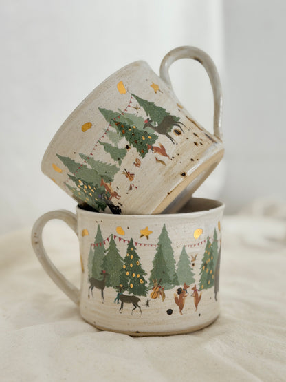 Woodland Party Mug - SAMPLES/SECONDS