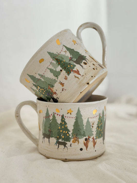 Woodland Party Mug - SAMPLES/SECONDS