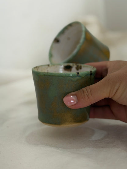 Green Espresso Cup - SAMPLE