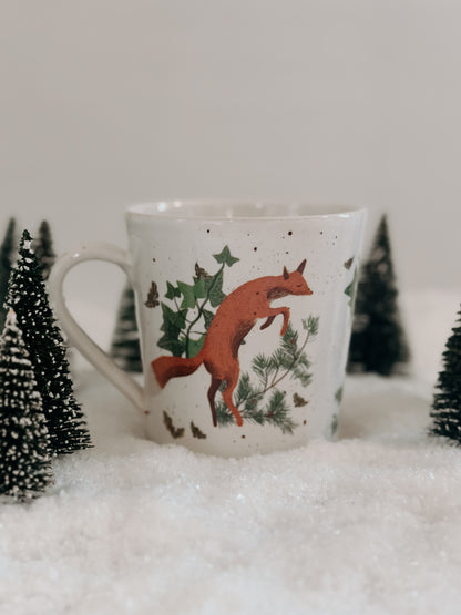 Leaping Fox Mug