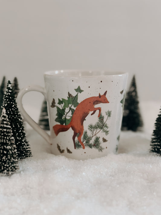 Leaping Fox Mug