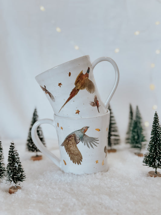 Winter Birds Mug (Large)