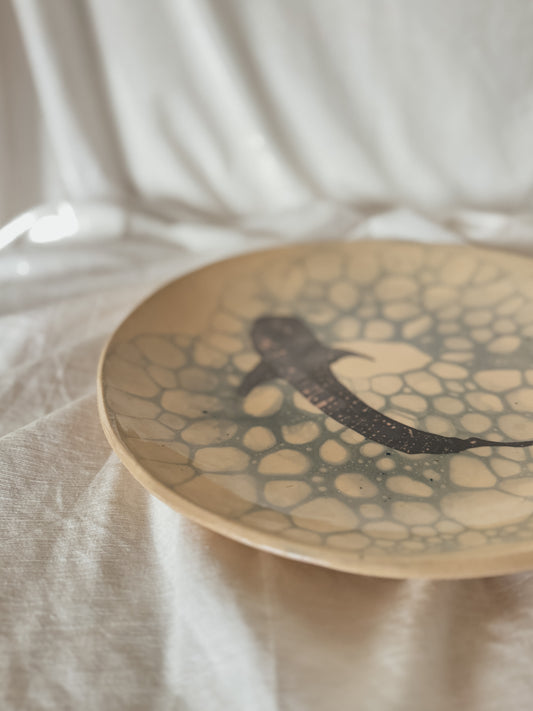 Large Whale Shark Serving Dish