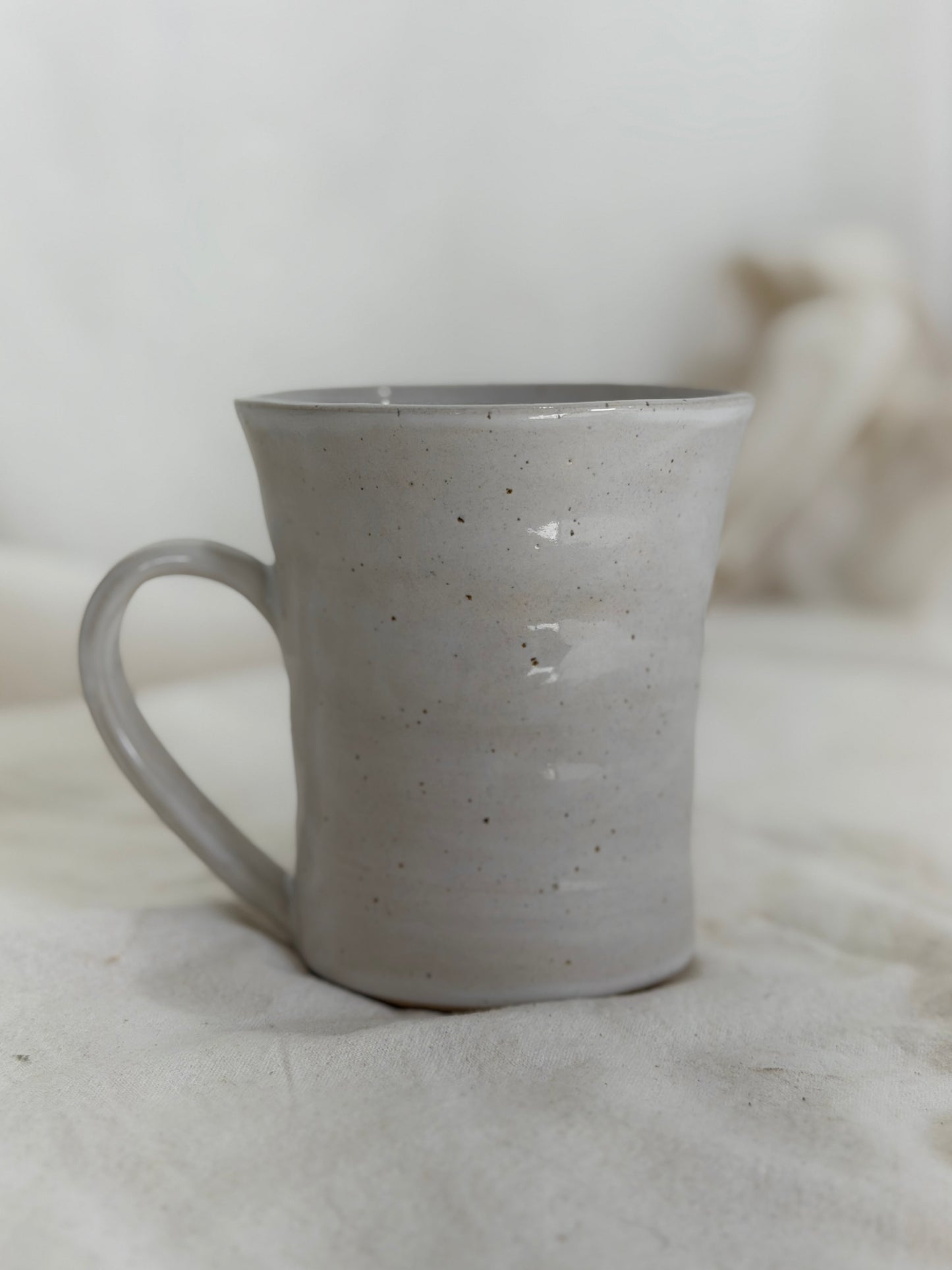 White Speckle Mug - SECONDS