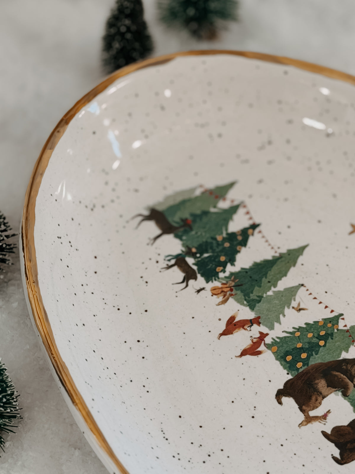 Woodland Party Serving Plate