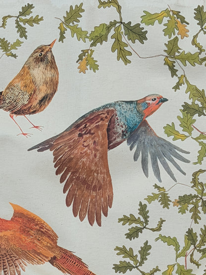 Country Bird Tea Towel