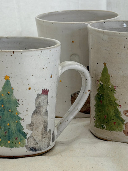 Christmas Bear Mug - SECONDS