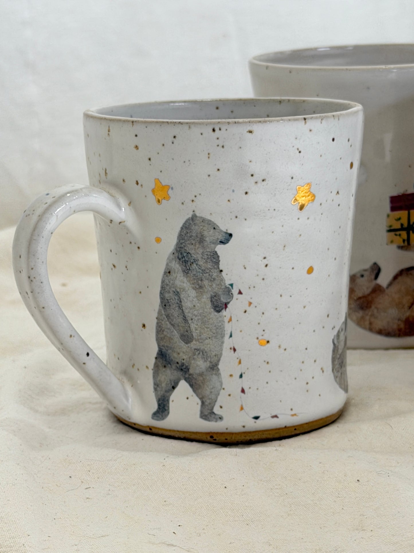 Christmas Bear Mug - SECONDS