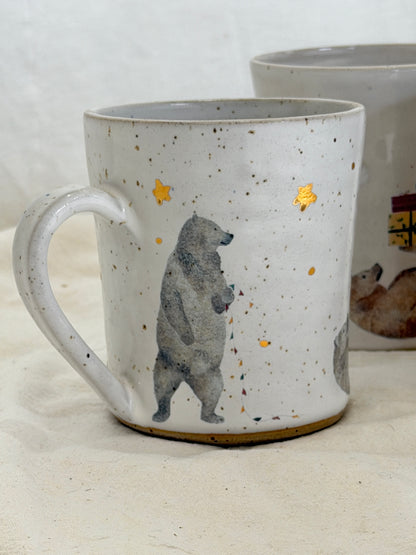 Christmas Bear Mug - SECONDS