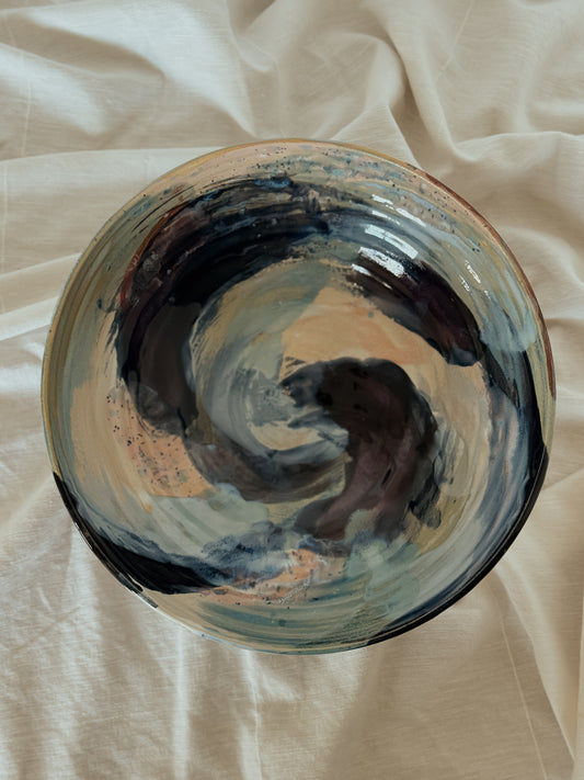Autumnal Serving Bowl
