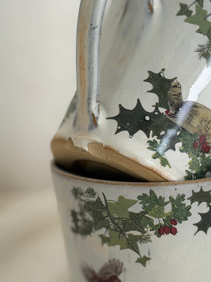 Christmas Bird Mug - SECONDS