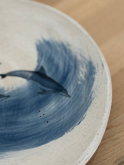 Dolphin Plate - SAMPLE