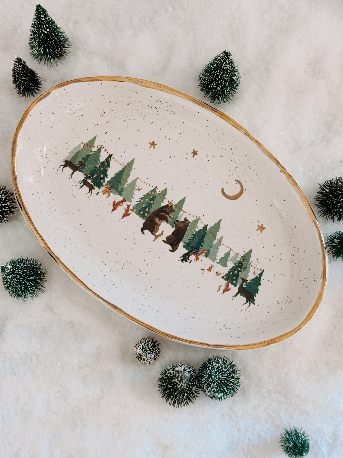 Woodland Party Serving Plate
