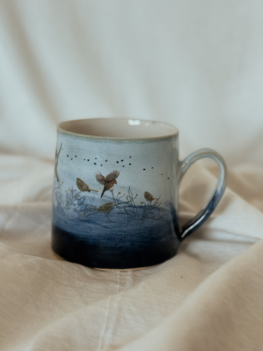 Hedgerow Bird Mug