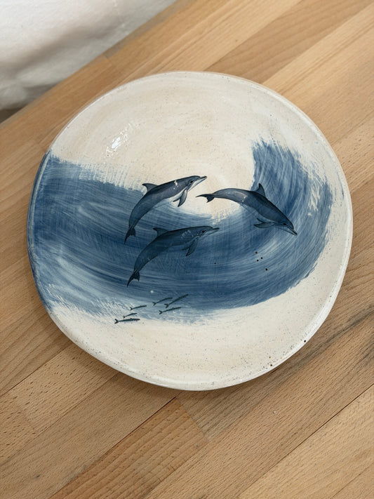 Dolphin Plate - SAMPLE