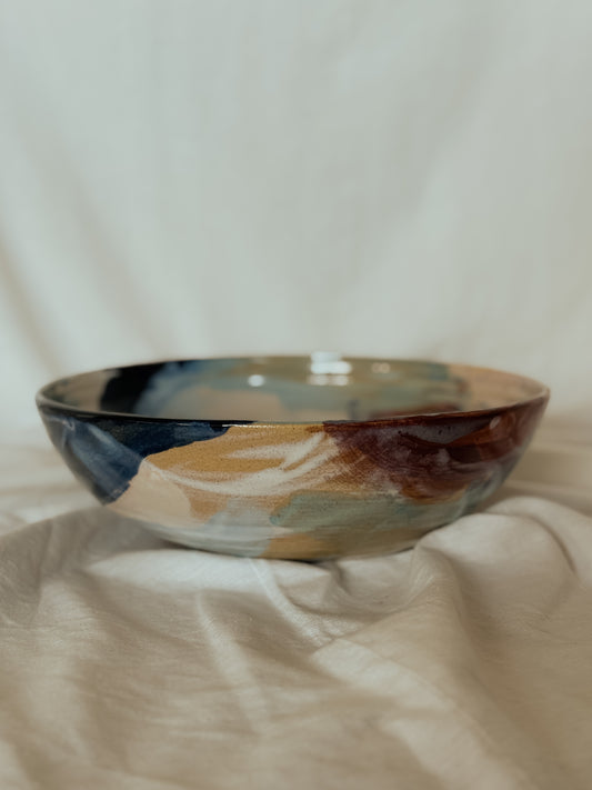 Autumnal Serving Bowl