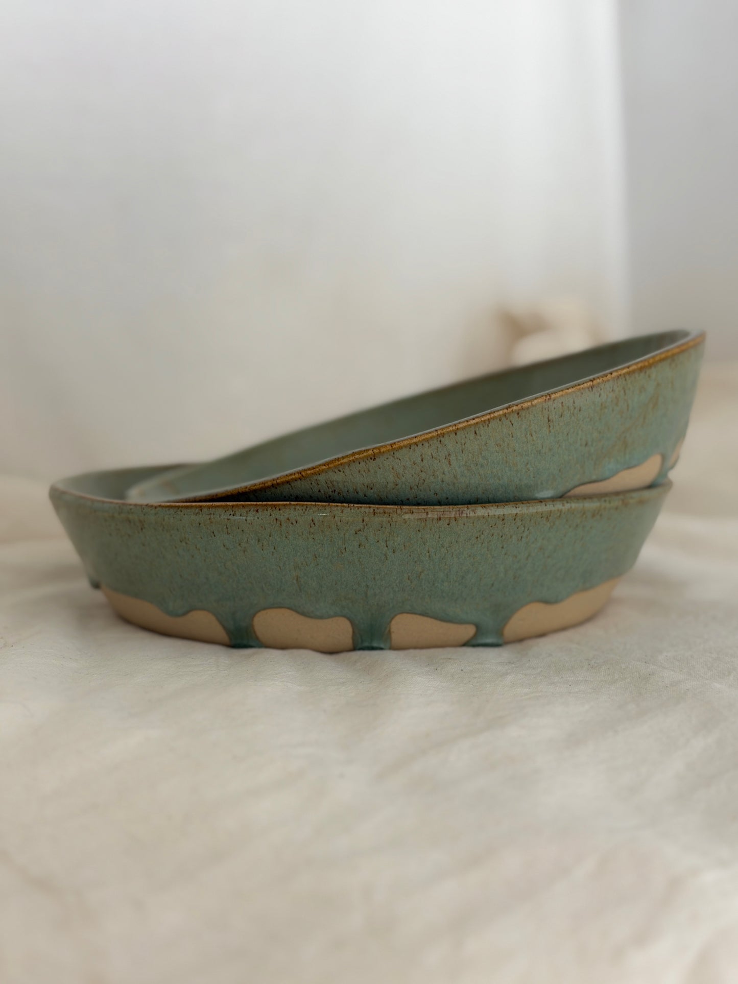 Moss Green Bowl - SECONDS