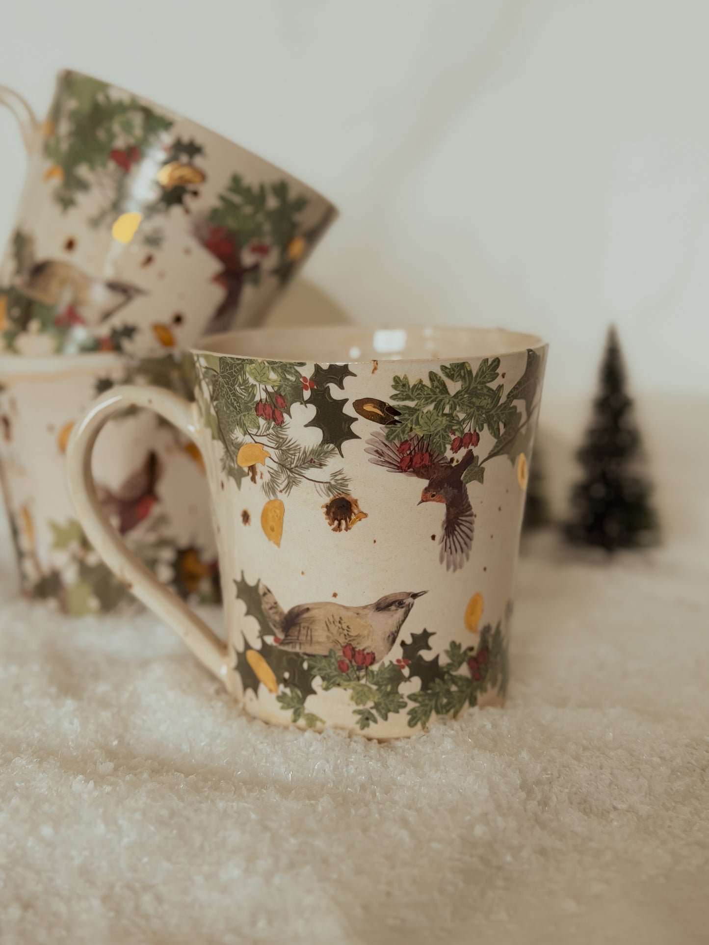 Festive Bird Mug