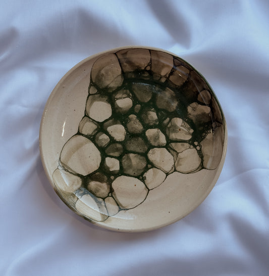 Green Bubble Dish