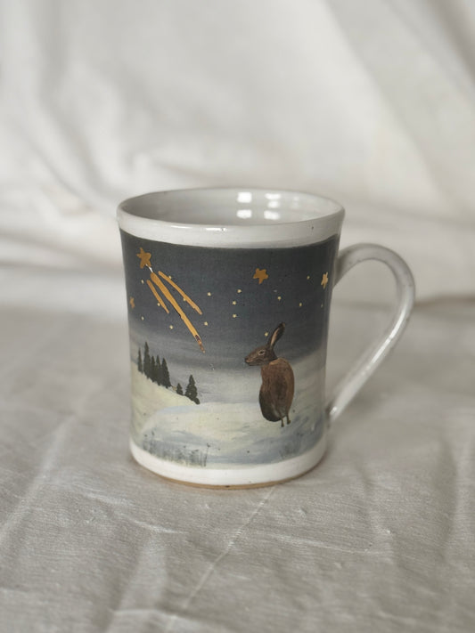 Seconds Winter Hare Mug 3