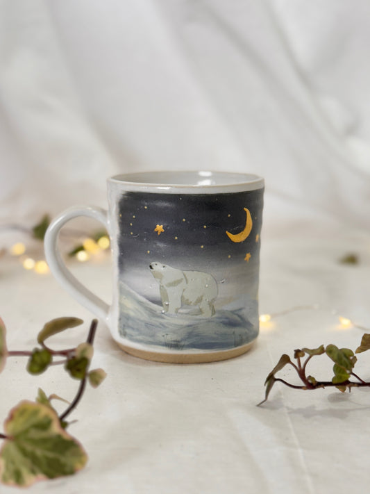 Seconds Winter Polar Bear Mug (small) 2